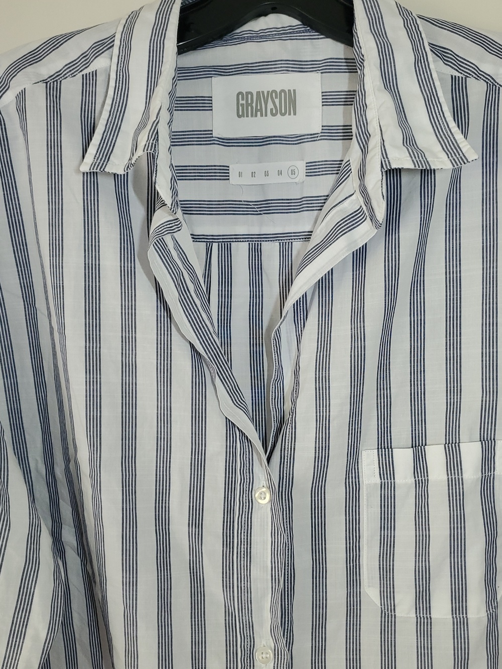 Frank & Eileen Grayson The Hero Button Down